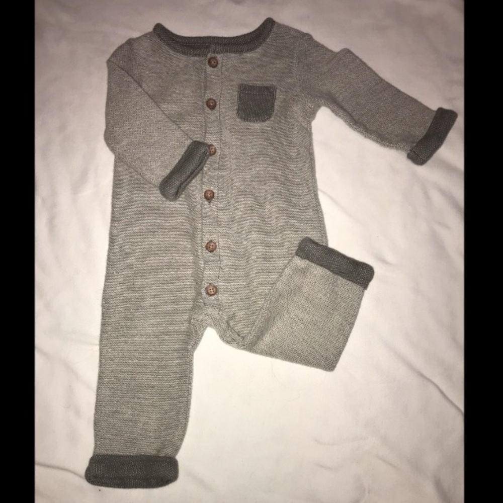 Carters Rolled Cuff Romper